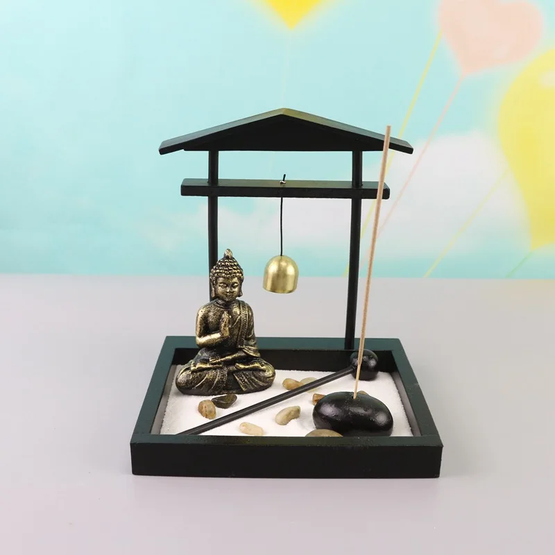 Chinese Buddhist Statue Zen Sand Table Decoration Resin Micro Landscape Ornaments Creative Home Living Room Decoration Craft
Chinese Buddhist Statue Zen Sand Table Decoration Resin Micro Landscape Ornaments Creative Home Living Room Decoration Craft