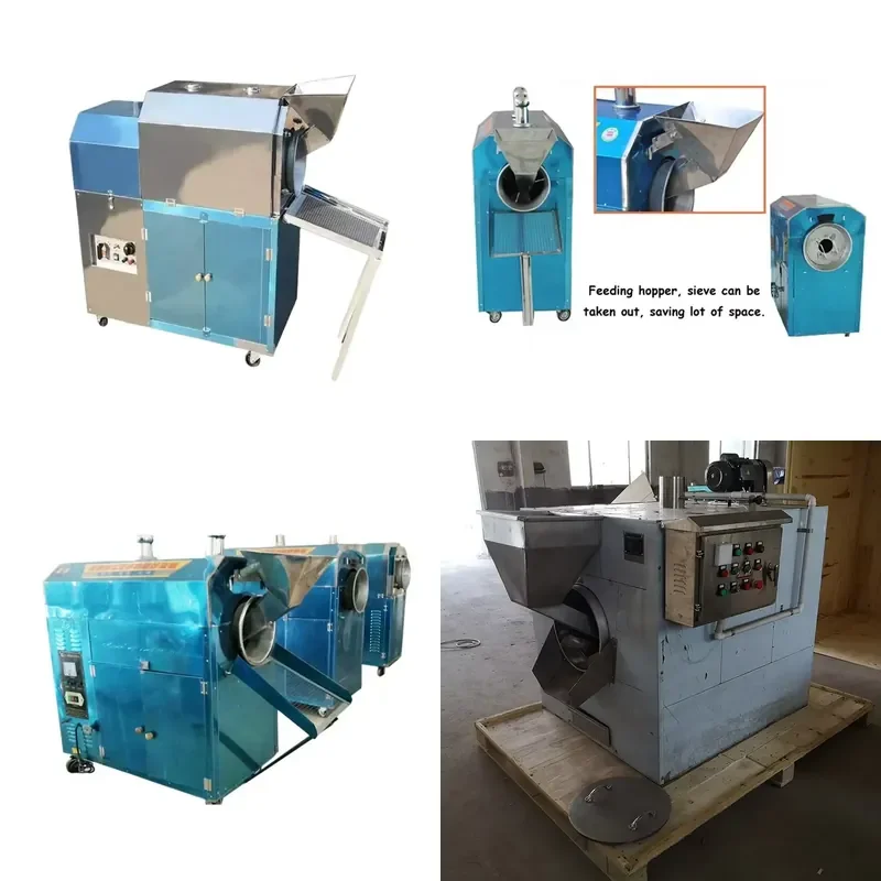 2026 Commercial 30KG Home Use Peanut Small Nut and Bean Rotary Roaster Machine
2026 Commercial 30KG Home Use Peanut Small Nut and Bean Rotary Roaster Machine