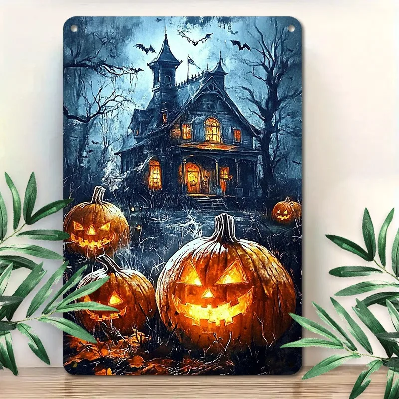 Retro Tin Signs - Funny Halloween & Christmas Wall Art, Easy Install Farmhouse Decor for Kitchen & Bar, Perfect for Room Decor
Retro Tin Signs - Funny Halloween & Christmas Wall Art, Easy Install Farmhouse Decor for Kitchen & Bar, Perfect for Room Decor