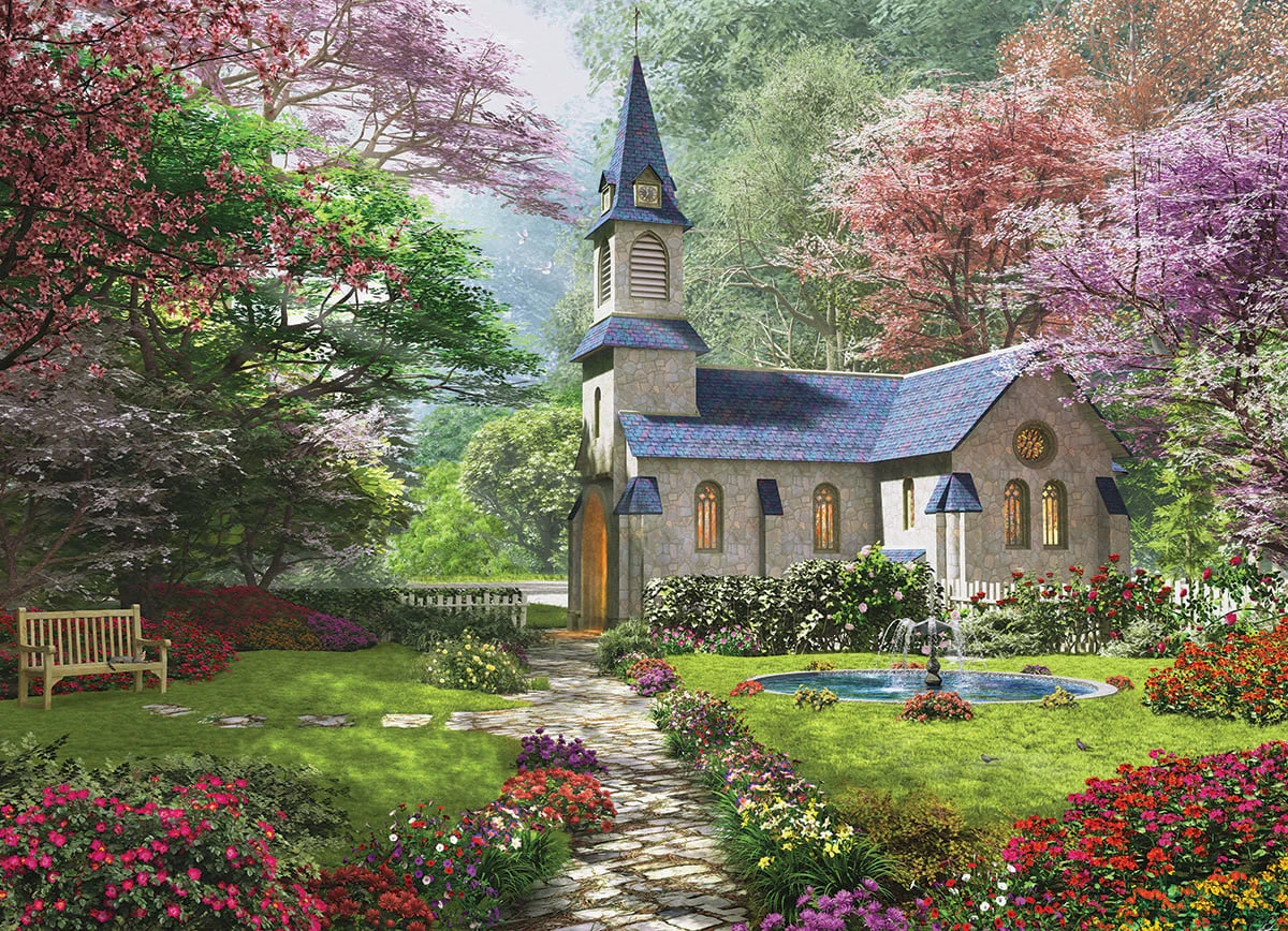  500/1000/1200/2000PCS Jigsaw Puzzle Blooming Garden Home Family Activity Games for Gameroom Bedroom Home Decor Frameless
500/1000/1200/2000PCS Jigsaw Puzzle Blooming Garden Home Family Activity Games for Gameroom Bedroom Home Decor Frameless