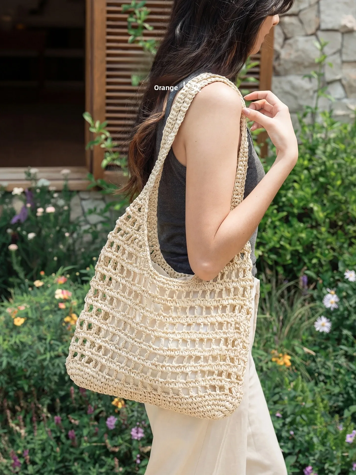 Orange Girl Hollow out Straw Woven Tote Bag Summer 2026 Large Capacity Beach Vacation Beach Sand Bag Handcrafted Basket
Orange Girl Hollow out Straw Woven Tote Bag Summer 2026 Large Capacity Beach Vacation Beach Sand Bag Handcrafted Basket