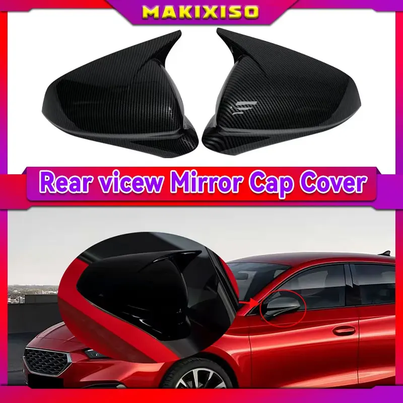 Black For Seat Leon MK4 Cupra Formentor 2020-2024 Car Side Rearview Mirror Cover Cap Accessories
Black For Seat Leon MK4 Cupra Formentor 2020-2024 Car Side Rearview Mirror Cover Cap Accessories