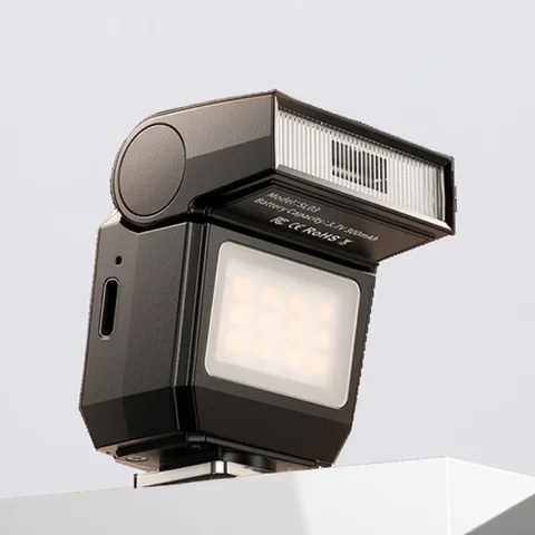 Ulanzi SL03 Mini-Kamerablitz Speedlite für Canon R5 Fuji X-T30 X-T5 Sony ZV-E10 Nikon Panasonic Olympus Pentax Die meisten SLR-Kameras