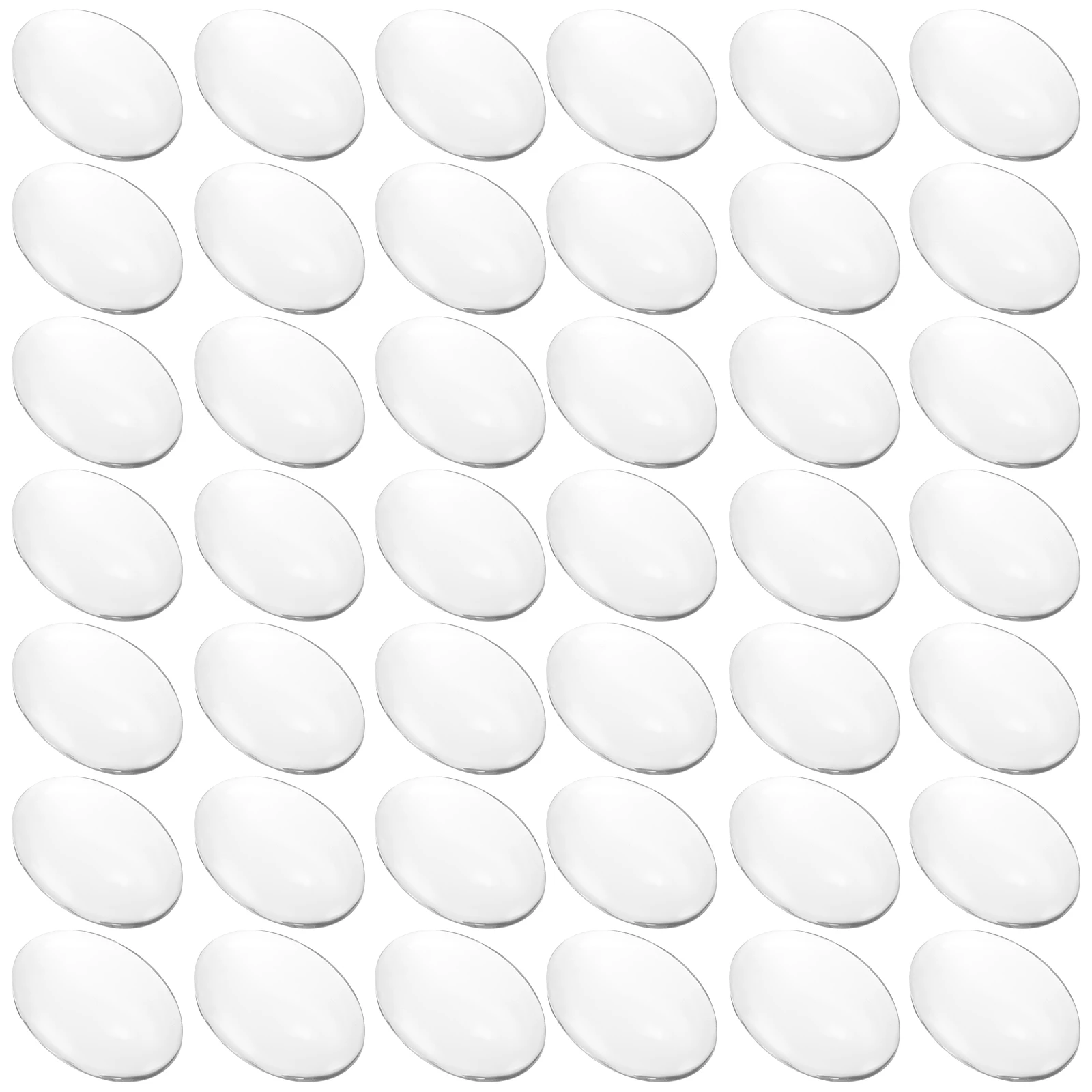 100 Pcs Clear Glass Oval Cabochons Gem Pieces for Jewelry Making Bracelets Earrings Pendants DIY Crafts Accessories 
100 Pcs Clear Glass Oval Cabochons Gem Pieces for Jewelry Making Bracelets Earrings Pendants DIY Crafts Accessories
