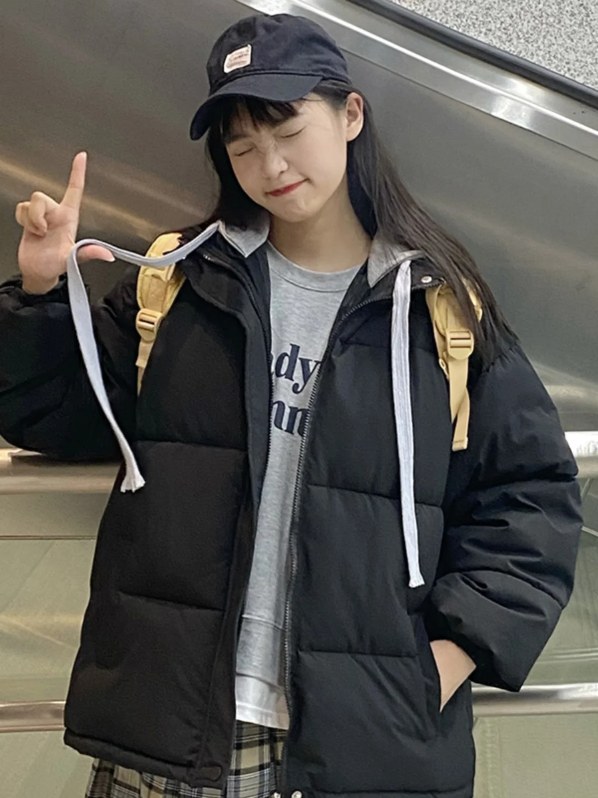 Winter New Women's Cotton Jaet Loose Bread Sle Korean Lazy Faion Student Casual ort Coat Zipper Closure Pure Color
Winter New Women's Cotton Jaet Loose Bread Sle Korean Lazy Faion Student Casual ort Coat Zipper Closure Pure Color