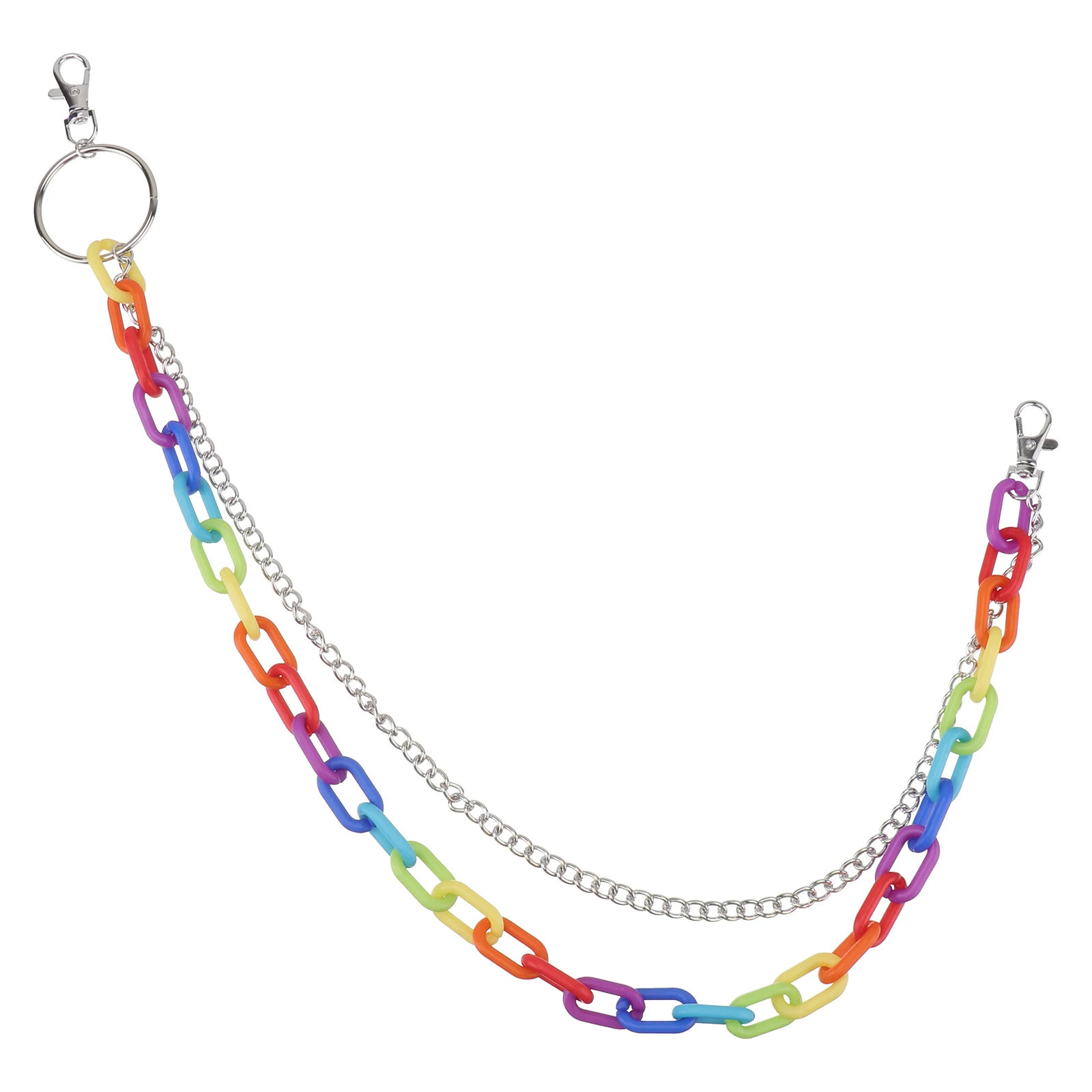 Rainbow Color Waist Chain Premium Metal Pant Chain For Women Fashion Clothes Decor Accessory Chic Waist Jewelry Ornament
Rainbow Color Waist Chain Premium Metal Pant Chain For Women Fashion Clothes Decor Accessory Chic Waist Jewelry Ornament