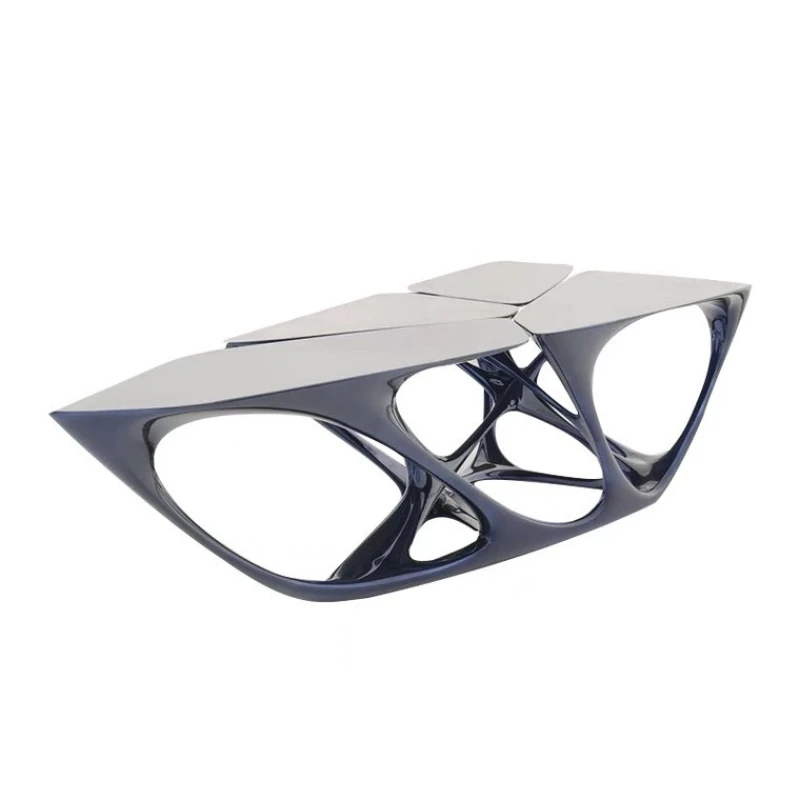 Creative FRP art hollow coffee table indoor study side living room furniture hotel villa
Creative FRP art hollow coffee table indoor study side living room furniture hotel villa