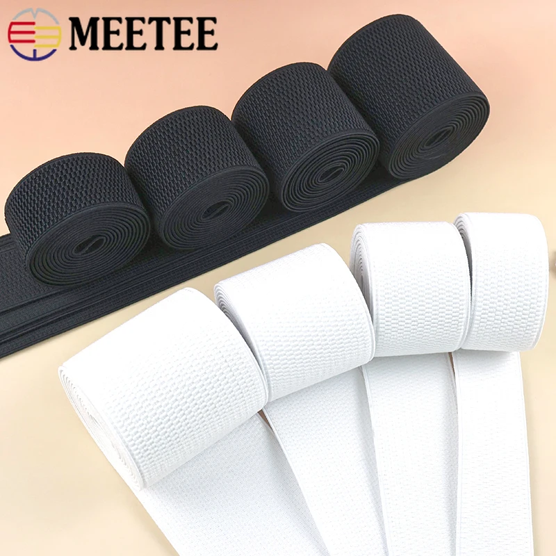 5/10Meters 25-100mm Polyester Elastic Band for Pants Jeans Waistband Rubber Bands Garment Crafts Stretch Tape Sewing Accessories
5/10Meters 25-100mm Polyester Elastic Band for Pants Jeans Waistband Rubber Bands Garment Crafts Stretch Tape Sewing Accessories