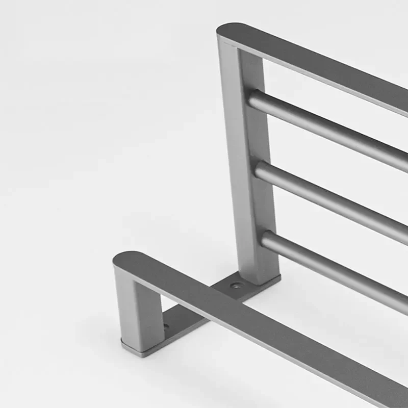 Wall Mounted Grey Towel Rack Aluminum Towel Pole Kitchen Corner Rack Coat Hook Toilet Brush Tissue Box Bathroom Accessories Set
Wall Mounted Grey Towel Rack Aluminum Towel Pole Kitchen Corner Rack Coat Hook Toilet Brush Tissue Box Bathroom Accessories Set