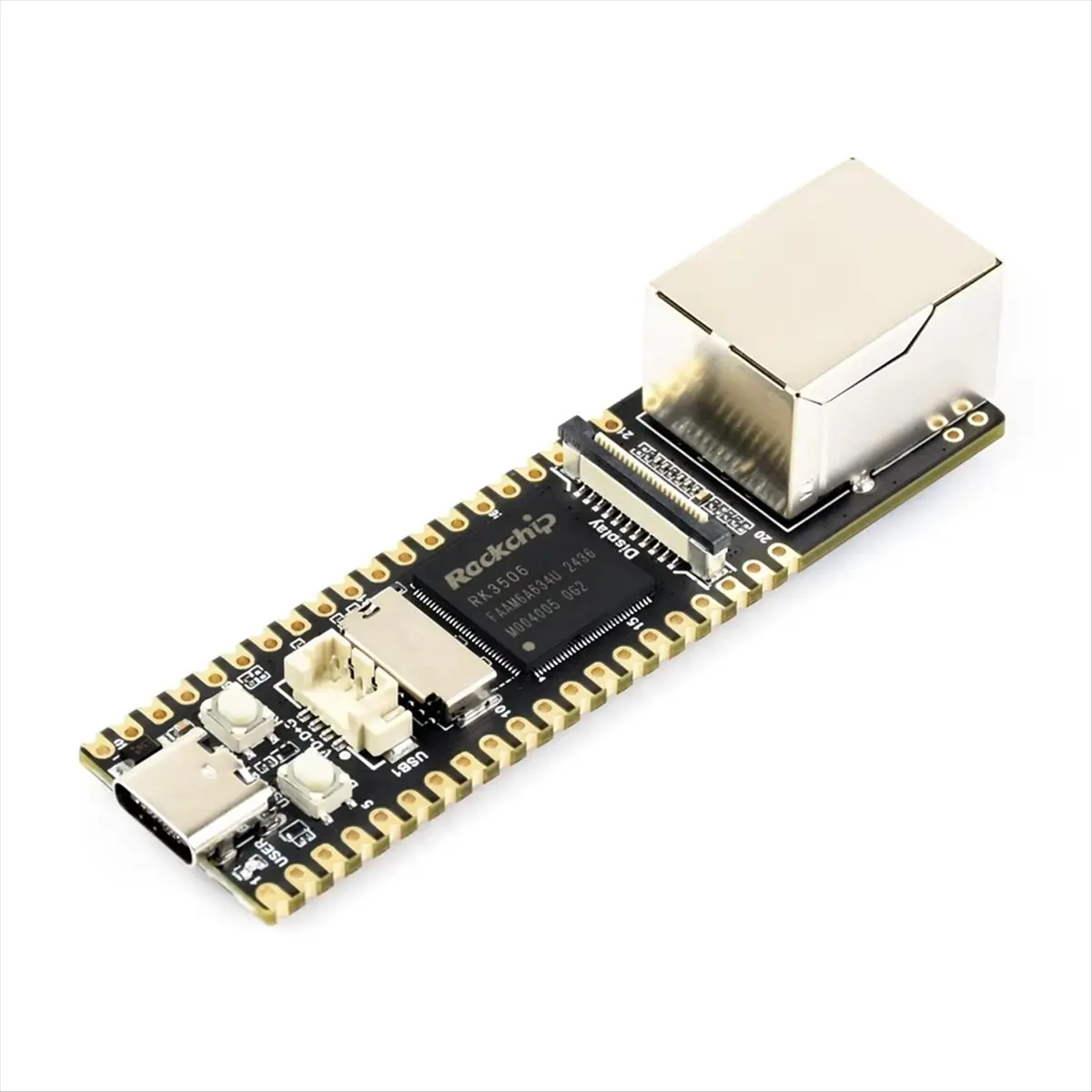 M85K Plus RK3506G2 Миниатюрная плата разработки Linux 3-ядерный процессор A7 RJ45 Ethernet, B
M85K Plus RK3506G2 Миниатюрная плата разработки Linux 3-ядерный процессор A7 RJ45 Ethernet, B