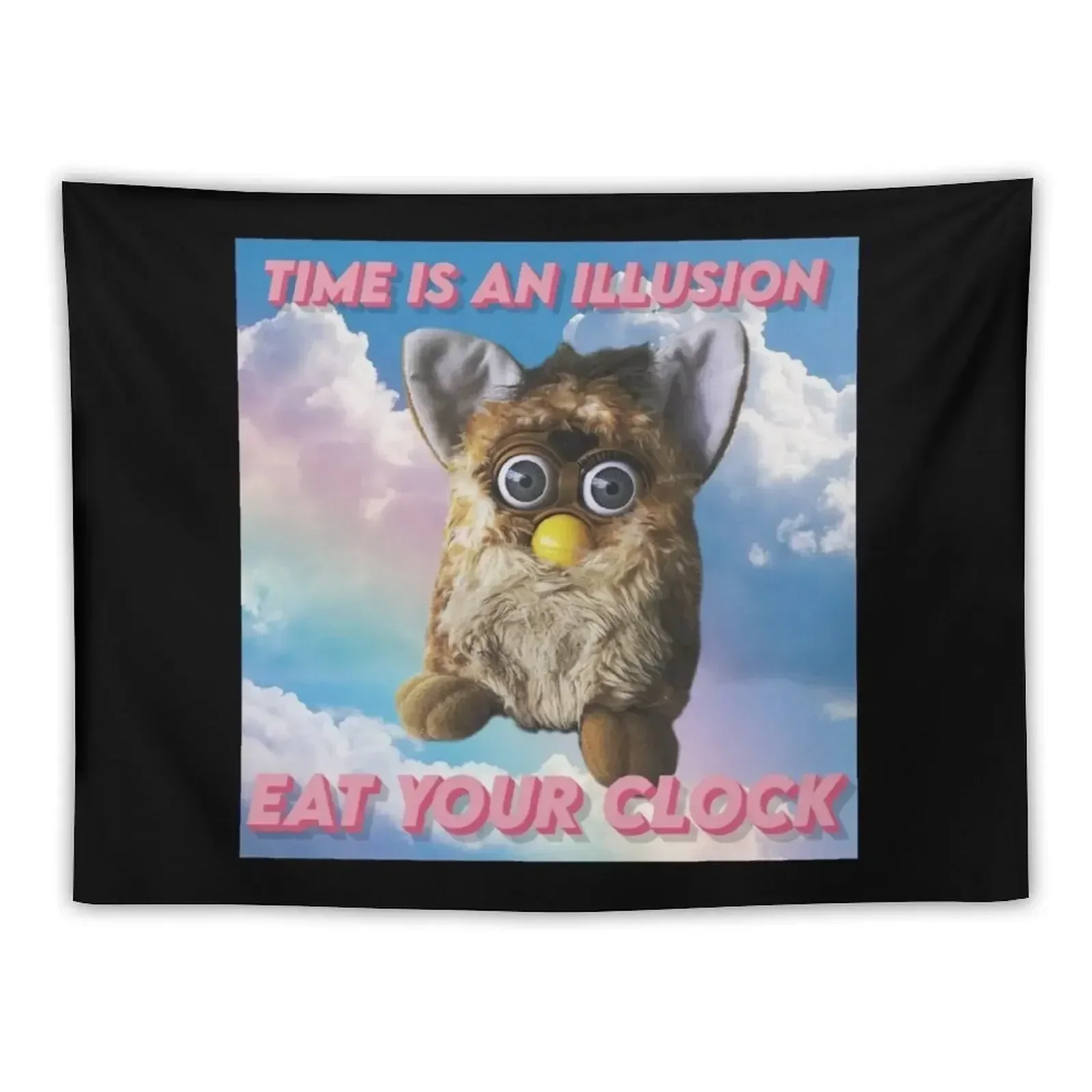 Time Is An Illusion - Sky Furby Tapestry Room Decoration Aesthetic Wall Decor Hanging Tapestry
Time Is An Illusion - Sky Furby Tapestry Room Decoration Aesthetic Wall Decor Hanging Tapestry