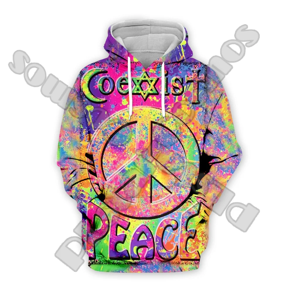 Trippy Hippie Peace красочный психоделический тату винтажный Ретро 3DPrint пуловер Harajuku уличная одежда Повседневная забавная куртка толстовки A
Trippy Hippie Peace красочный психоделический тату винтажный Ретро 3DPrint пуловер Harajuku уличная одежда Повседневная забавная куртка толстовки A