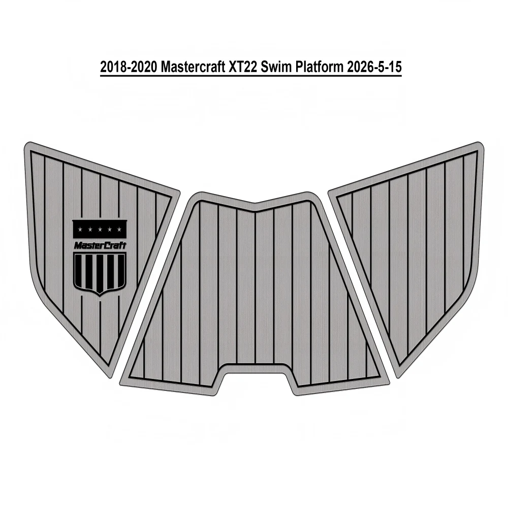 2018-2020 Mastercraft XT22 Swim Platform Pad Boat EVA Foam Faux Teak Deck Floor Mat SeaDek Style Self Adhesive
2018-2020 Mastercraft XT22 Swim Platform Pad Boat EVA Foam Faux Teak Deck Floor Mat SeaDek Style Self Adhesive