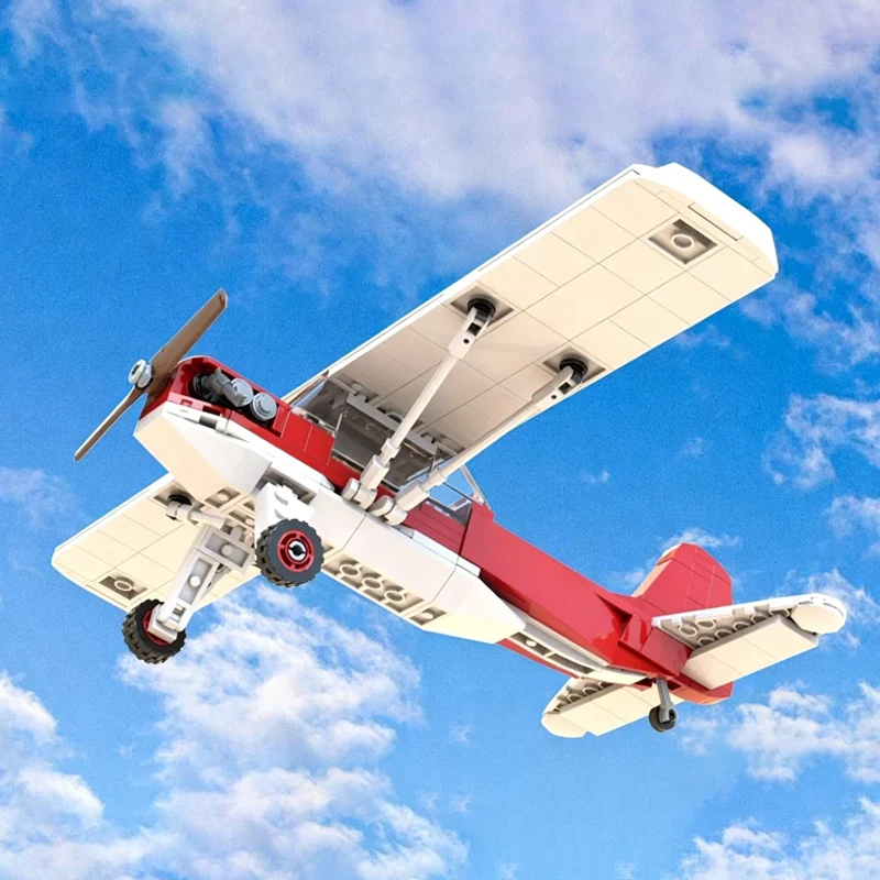 Red Civil Prop Plane Model MOC Building Bricks War Equipment Modular Technology Gifts Holiday Assemble Children Toys Suit
Red Civil Prop Plane Model MOC Building Bricks War Equipment Modular Technology Gifts Holiday Assemble Children Toys Suit