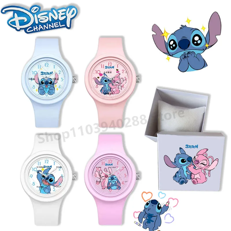 Disney Stitch Watch Cartoon Anime Lilo & Stitch Children Kawaii Watches Sports Silicone Watch Cute for Kids Toy Christmas Gifts
Disney Stitch Watch Cartoon Anime Lilo & Stitch Children Kawaii Watches Sports Silicone Watch Cute for Kids Toy Christmas Gifts