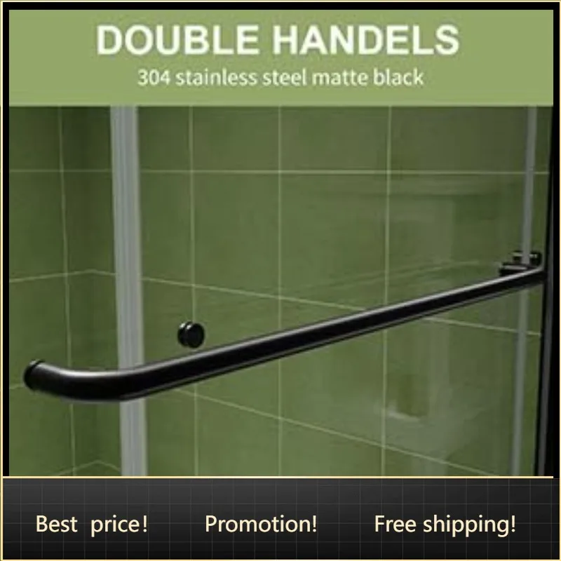 56-60 in.W x70 in.H Semi-Frameless Sliding Shower Door,Sliding Shower Door with 1/4" (6mm) Clear SGCC Tempered Glass,Chrome Fini
56-60 in.W x70 in.H Semi-Frameless Sliding Shower Door,Sliding Shower Door with 1/4" (6mm) Clear SGCC Tempered Glass,Chrome Fini