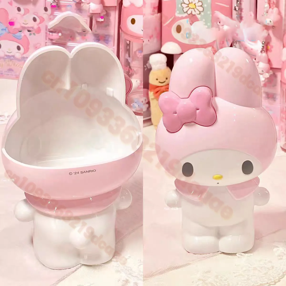 MINISO Cute My Melody Cosmetics Storage Can Cute Pink Brush Container Aesthetic Desktop Display for Makeup Lovers
MINISO Cute My Melody Cosmetics Storage Can Cute Pink Brush Container Aesthetic Desktop Display for Makeup Lovers
