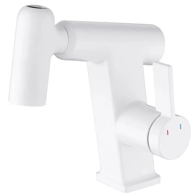 All-copper multi-function pull-out hot and cold basin faucet, household, rotating faucet
All-copper multi-function pull-out hot and cold basin faucet, household, rotating faucet