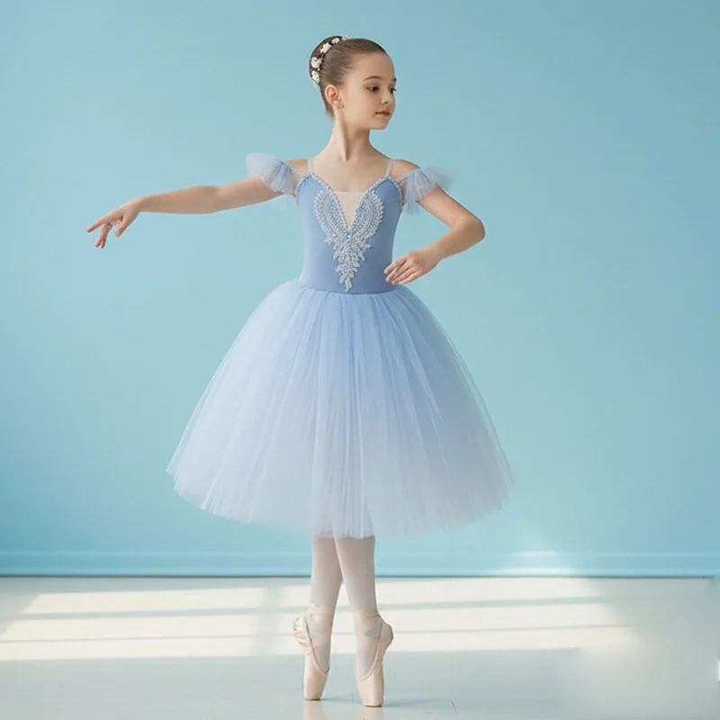 Child Swan Lake Ballet Dance Leotard Costumes Ballet Dress Sequined Beads Flower Leotard Tutu Dress Stage Performance Dancewear
Child Swan Lake Ballet Dance Leotard Costumes Ballet Dress Sequined Beads Flower Leotard Tutu Dress Stage Performance Dancewear