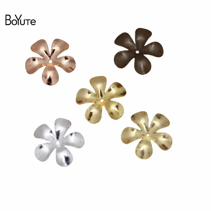 BoYuTe Diy Jewelry Accessories (100 Pieces/Lot) 15MM Metal Brass Stamping Flower Charms Material
BoYuTe Diy Jewelry Accessories (100 Pieces/Lot) 15MM Metal Brass Stamping Flower Charms Material