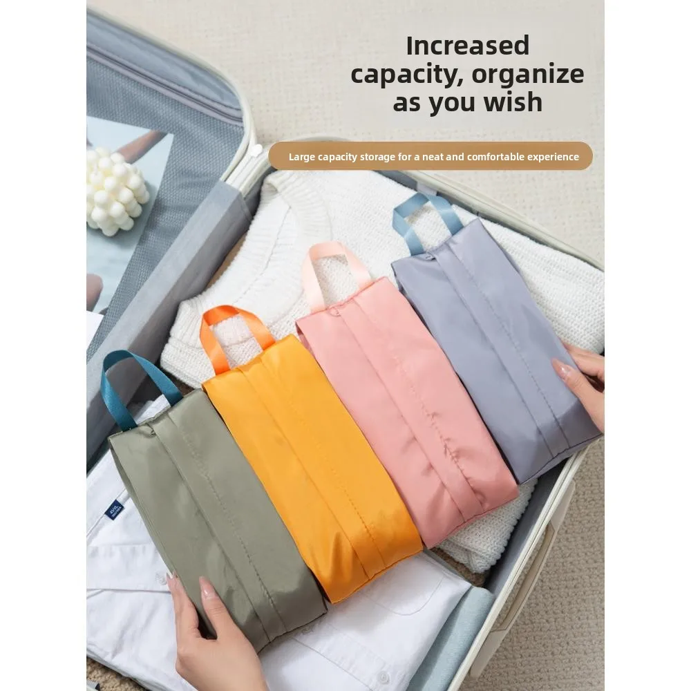 Portable Travel Underwear Socks Bra Storage Bag Organizing Pouch Handheld Waterproof Luggage Box Canvas Carryon Bag
Portable Travel Underwear Socks Bra Storage Bag Organizing Pouch Handheld Waterproof Luggage Box Canvas Carryon Bag