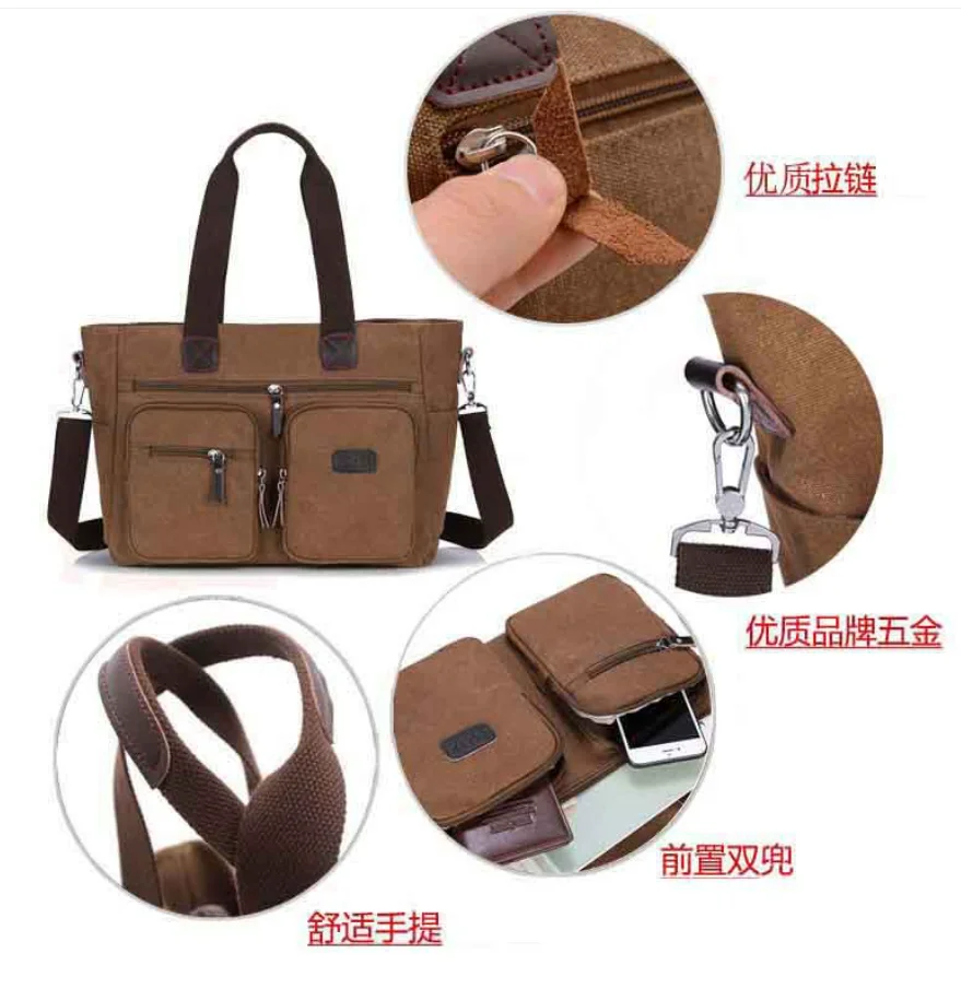 New business briefcase laptop canvas bag simple fashion casual shoulder messenger bags Мужская сумка Bolsa de hombre Sacs hommes
New business briefcase laptop canvas bag simple fashion casual shoulder messenger bags Мужская сумка Bolsa de hombre Sacs hommes
