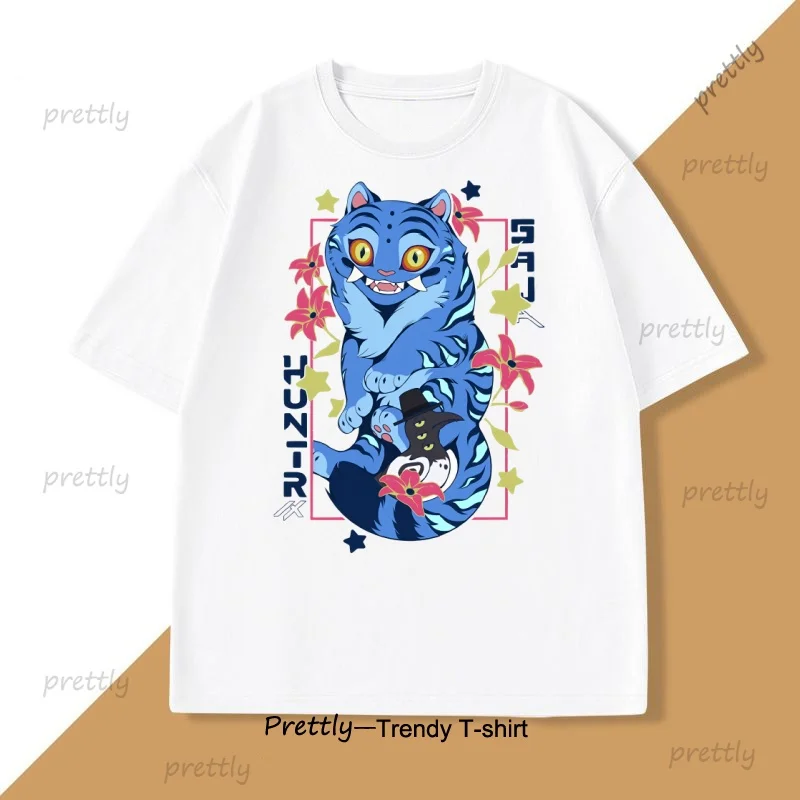 Kpop Demon Hunters Print T Shirt Cartoon Cotton Short Sleeve Graphic T Shirts Male Short Sleeve Loose T-shirts Men's Clothing
Kpop Demon Hunters Print T Shirt Cartoon Cotton Short Sleeve Graphic T Shirts Male Short Sleeve Loose T-shirts Men's Clothing