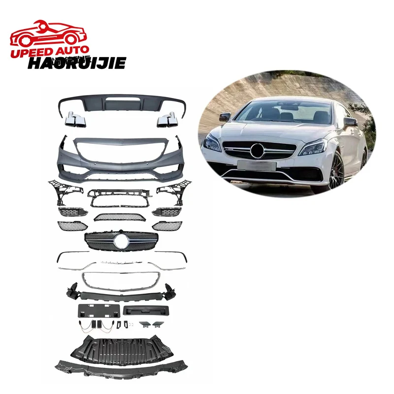 Suitable for Mercedes-Benz 12-17 W218 Upgrade CLS 63 AMG Front Bumper Body Modification Kit Car Bodykit
Suitable for Mercedes-Benz 12-17 W218 Upgrade CLS 63 AMG Front Bumper Body Modification Kit Car Bodykit