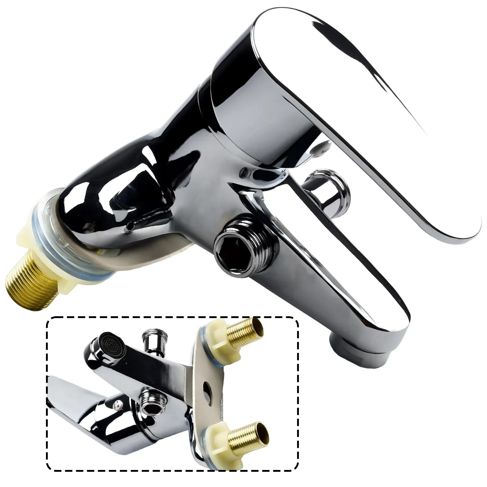 Bathroom Faucet Water Mixer Tap Sink Tap Water Outlet Zinc Alloy Press Switch Control Single Handle Bath Faucet
Bathroom Faucet Water Mixer Tap Sink Tap Water Outlet Zinc Alloy Press Switch Control Single Handle Bath Faucet