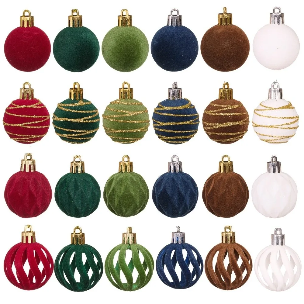 12Pcs/Box Velvet Christmas Hanging Balls 4CM Plastic Christmas Flocked Ball Set DIY Crafts Painted Christmas Hanging Ornament
12Pcs/Box Velvet Christmas Hanging Balls 4CM Plastic Christmas Flocked Ball Set DIY Crafts Painted Christmas Hanging Ornament