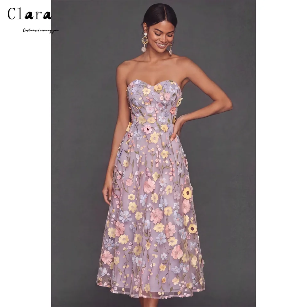 Clara Custom A Line Sweetheart Flower Purple Ball Gowns Luxury Dresses for Luxury Party Women's Wedding Evening Dress 2026 Woman
Clara Custom A Line Sweetheart Flower Purple Ball Gowns Luxury Dresses for Luxury Party Women's Wedding Evening Dress 2026 Woman