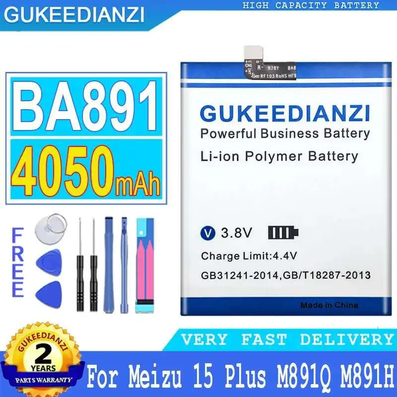 Для Meizu 15 Plus 15 + Meilan 15Plus M891Q M891H 4050 мАч аккумулятор мобильного телефона надежная замена BA891
Для Meizu 15 Plus 15 + Meilan 15Plus M891Q M891H 4050 мАч аккумулятор мобильного телефона надежная замена BA891