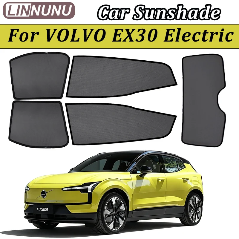 LINNUNU Magenetic Car Sunshade For VOLVO EX30 Cross Country Side Window Mesh Curtain UV Protection Privacy Interior Accessories
LINNUNU Magenetic Car Sunshade For VOLVO EX30 Cross Country Side Window Mesh Curtain UV Protection Privacy Interior Accessories