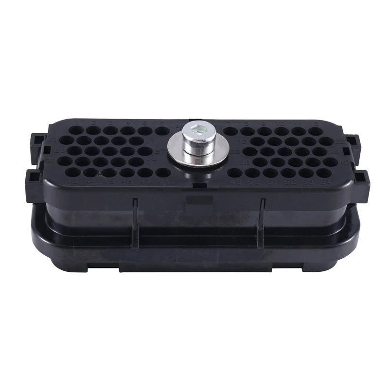 54Pin Black Waterproof Wiring Connector For E312C E312D E320C E320D Carter Excavator Computer Version Plug 153-2620
54Pin Black Waterproof Wiring Connector For E312C E312D E320C E320D Carter Excavator Computer Version Plug 153-2620