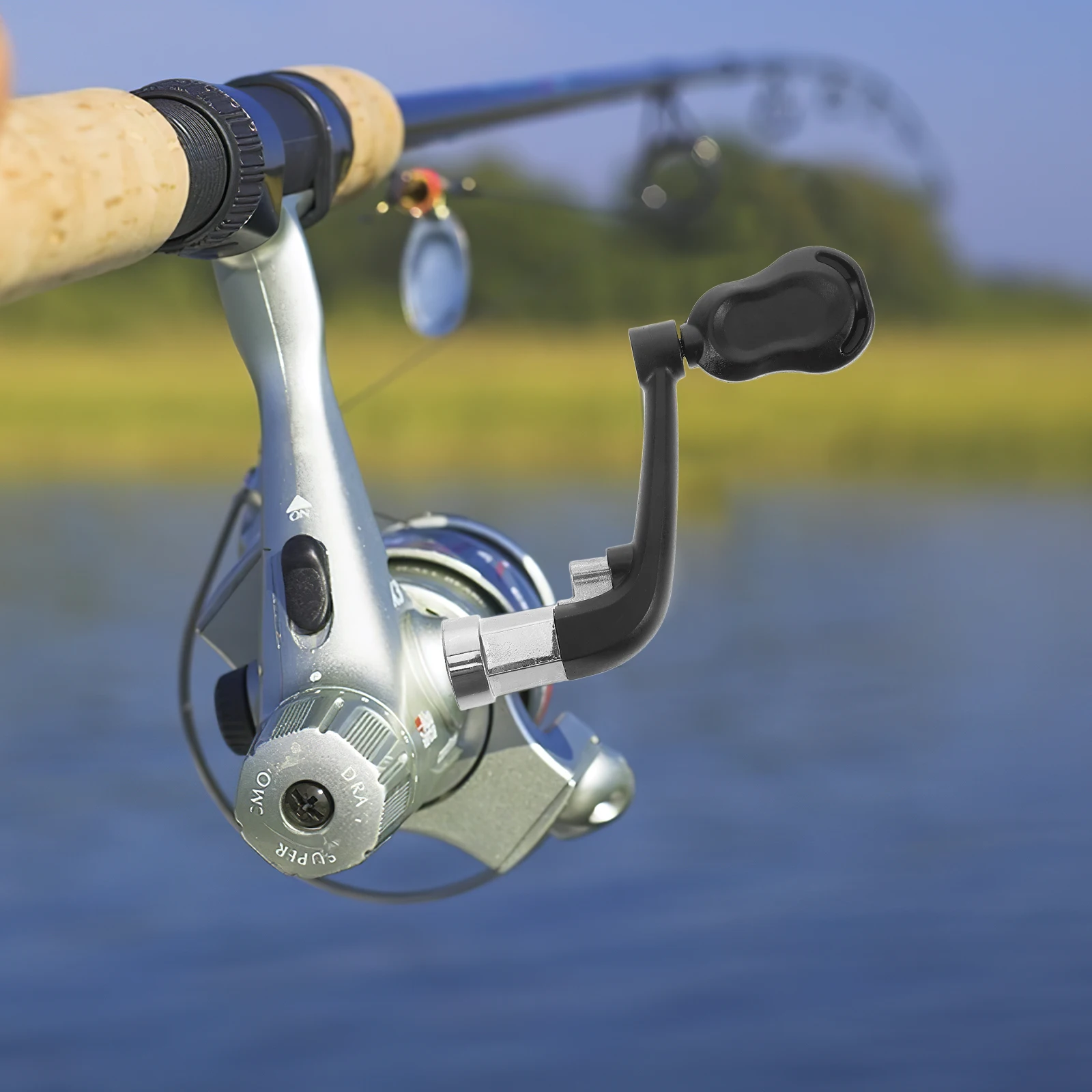 1PC Fishing Metal Grip Parts Wheel Knob Aluminum Alloy Replacement Parts Foldable Durable Compact
1PC Fishing Metal Grip Parts Wheel Knob Aluminum Alloy Replacement Parts Foldable Durable Compact