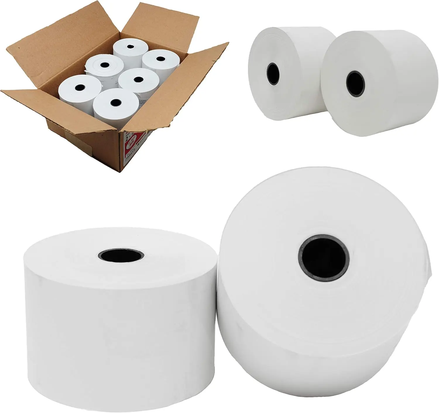 2 5/16" x 400' Thermal Receipt Paper Rolls (12 Rolls) for Gas Station Pay-At-The-Pump Printers, BPA Free
2 5/16" x 400' Thermal Receipt Paper Rolls (12 Rolls) for Gas Station Pay-At-The-Pump Printers, BPA Free