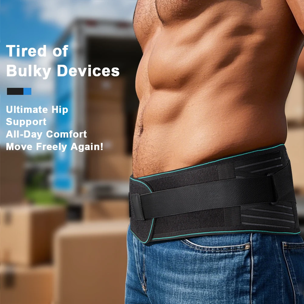 Back Brace for Lower Back Pain Relief, Adjustable Lumbar Support Belt, Improves Posture During Workouts, Sciatica,Herniated Disc
Back Brace for Lower Back Pain Relief, Adjustable Lumbar Support Belt, Improves Posture During Workouts, Sciatica,Herniated Disc