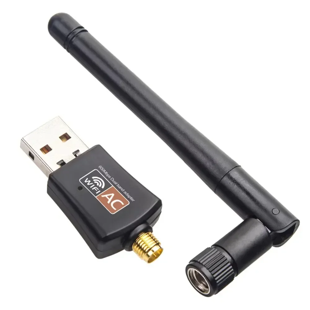 Двухдиапазонный 600 Мбит/с USB-адаптер Wi-Fi 2,4 ГГц 5 ГГц Wi-Fi с антенной ПК Мини-компьютер Приемник сетевой карты
Двухдиапазонный 600 Мбит/с USB-адаптер Wi-Fi 2,4 ГГц 5 ГГц Wi-Fi с антенной ПК Мини-компьютер Приемник сетевой карты