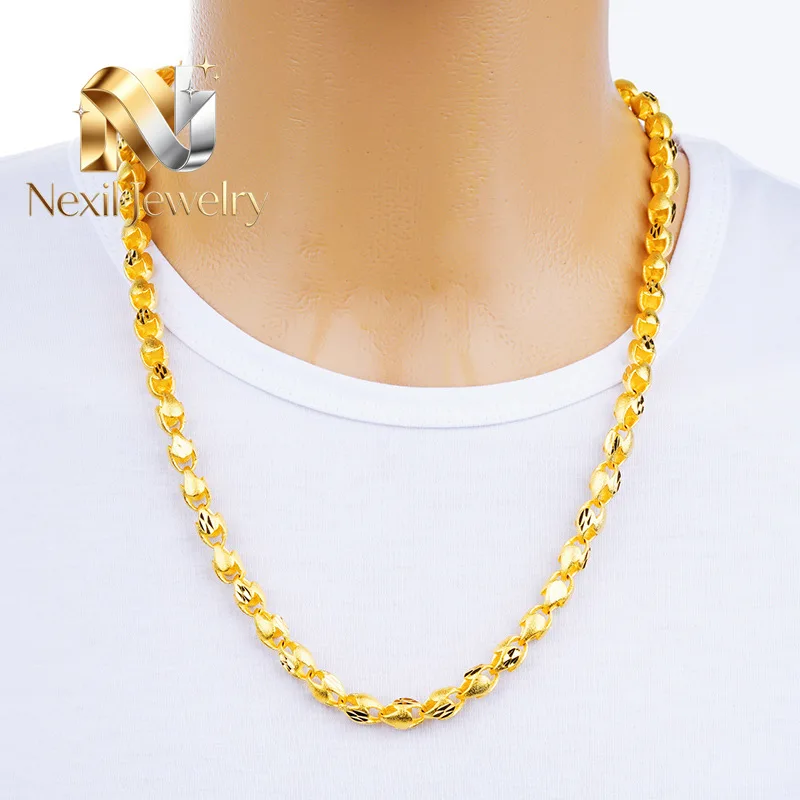 Nexil Jewelry Nexil Jewelry 24K Gold AU999 Solid Lantern Necklace Men's - Premium pure gold, solid craft, suitable for daily,
Nexil Jewelry Nexil Jewelry 24K Gold AU999 Solid Lantern Necklace Men's - Premium pure gold, solid craft, suitable for daily,