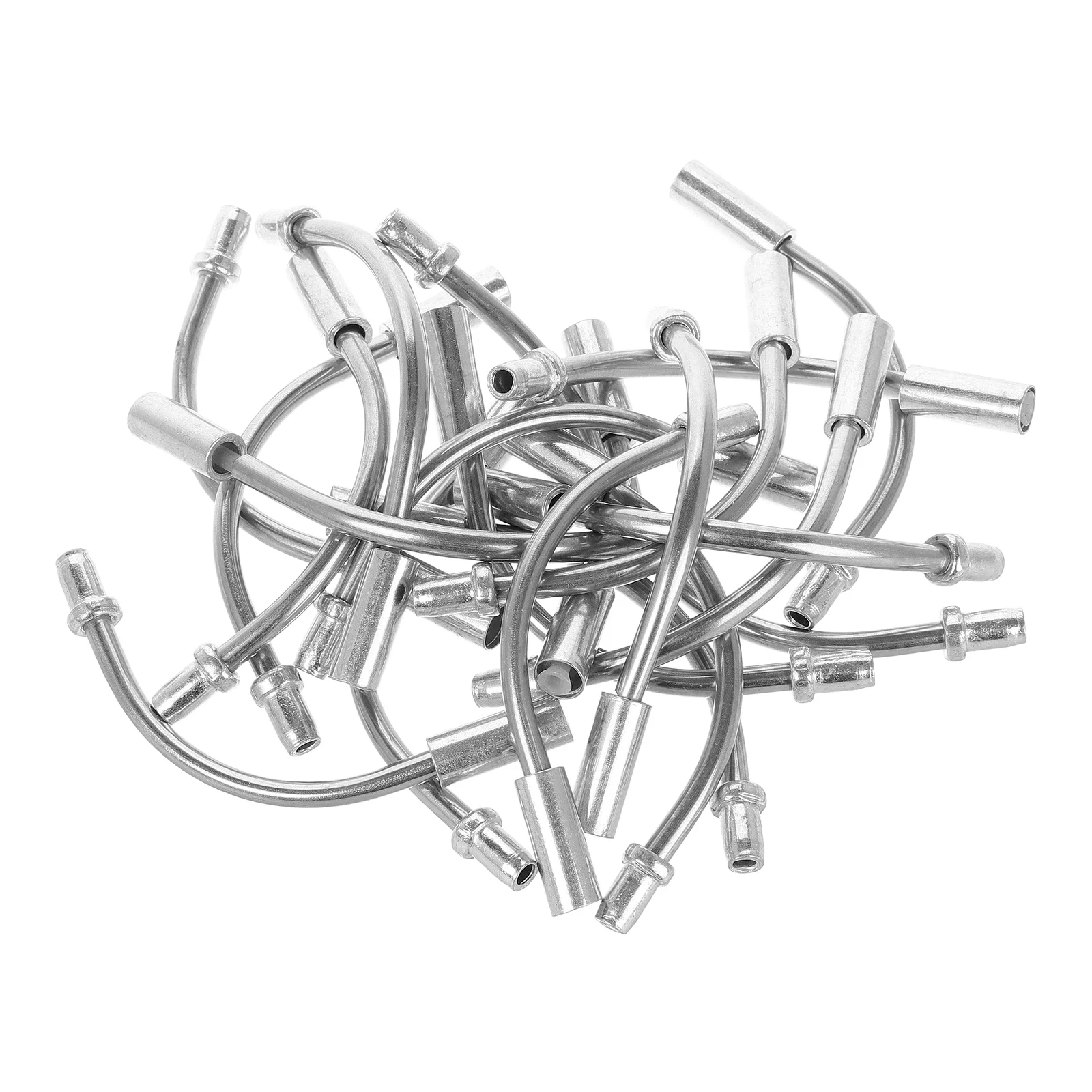 20 Pcs Bicycle Brake Elbow Bike Cable Guide Repair Supplies Stainless Steel Bend Tube Hose Component Pipes
20 Pcs Bicycle Brake Elbow Bike Cable Guide Repair Supplies Stainless Steel Bend Tube Hose Component Pipes