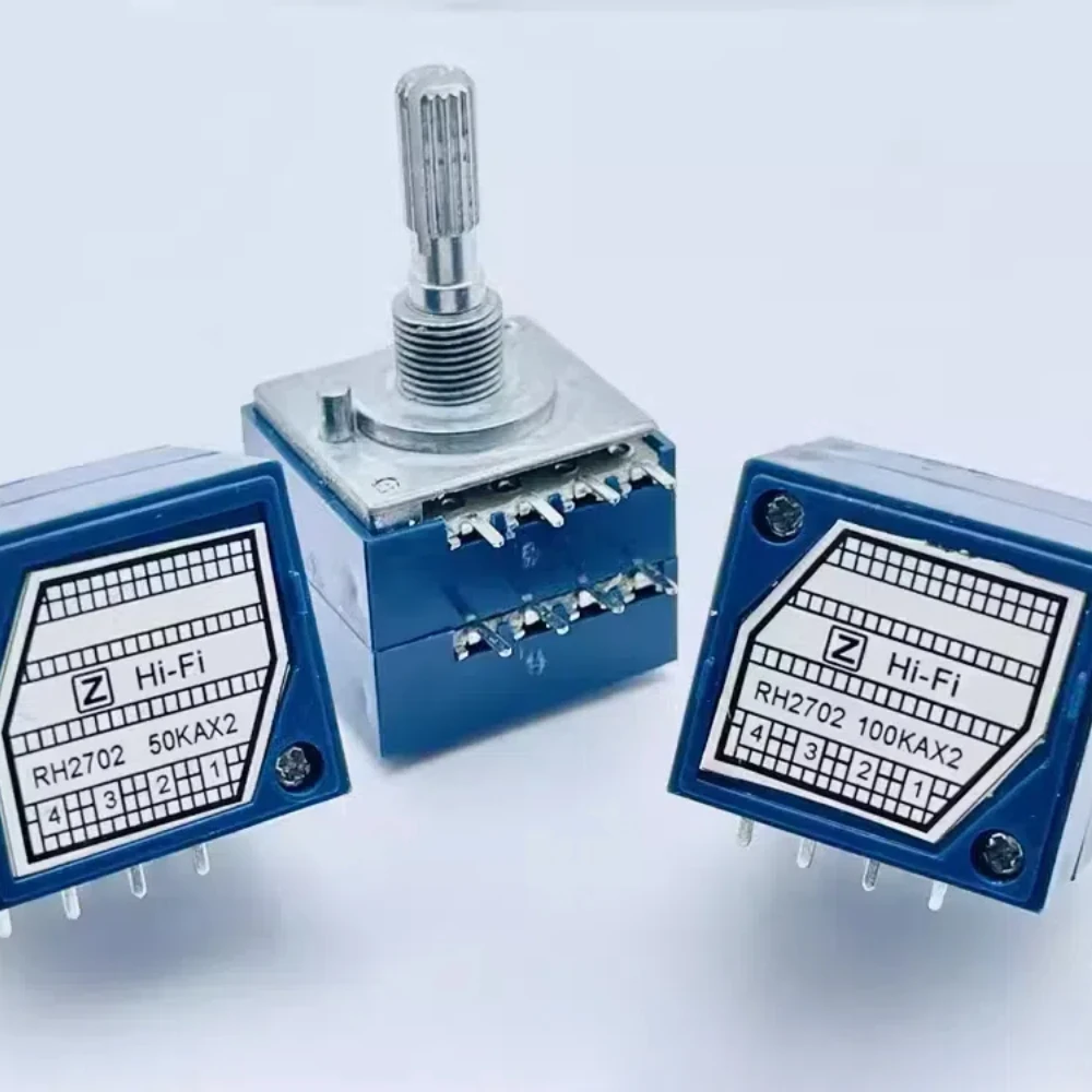 1pcs for high-precision dual volume potentiometer RH2702-100KA/50KA Dual-unit Rotentiometer
1pcs for high-precision dual volume potentiometer RH2702-100KA/50KA Dual-unit Rotentiometer