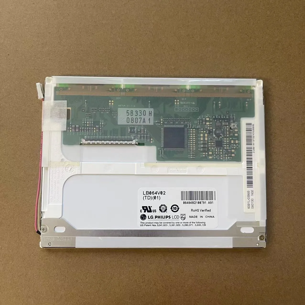 Совершенно новый оригинальный 6,4-дюймовый ЖК-экран LB064V02-TD01
Совершенно новый оригинальный 6,4-дюймовый ЖК-экран LB064V02-TD01