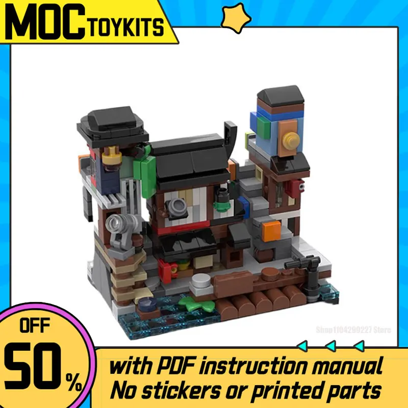 403PCS Mini Ninja Pier Building Blocks MOC-108555 Assembly Model Architecture Ornament Children's Toys Holiday Gifts
403PCS Mini Ninja Pier Building Blocks MOC-108555 Assembly Model Architecture Ornament Children's Toys Holiday Gifts