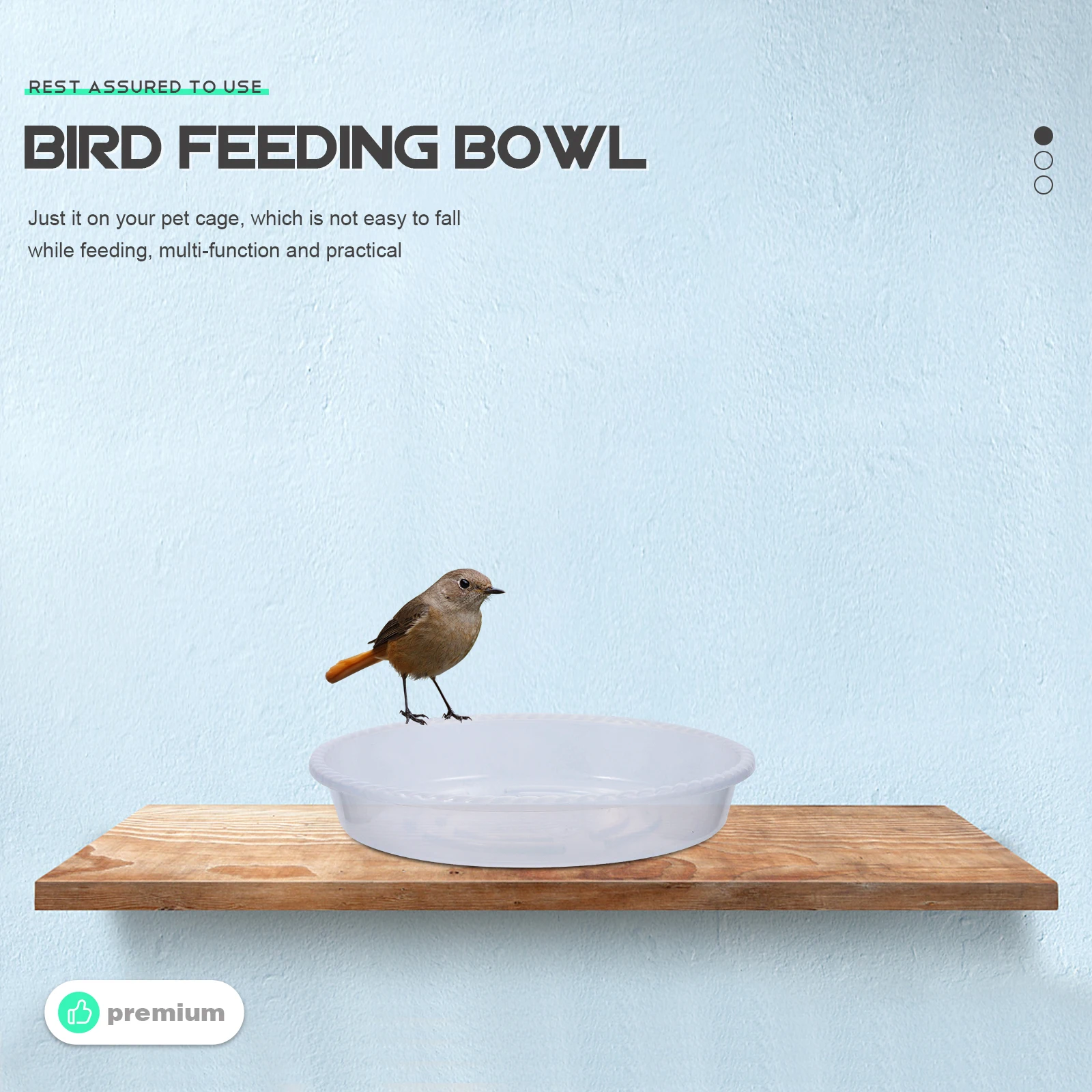 10pcs Bird Feeder Bath Tray Feeding Basin Plastic Fountains Shower Bowl Reusable Pet Doves Pigeons Finches
10pcs Bird Feeder Bath Tray Feeding Basin Plastic Fountains Shower Bowl Reusable Pet Doves Pigeons Finches