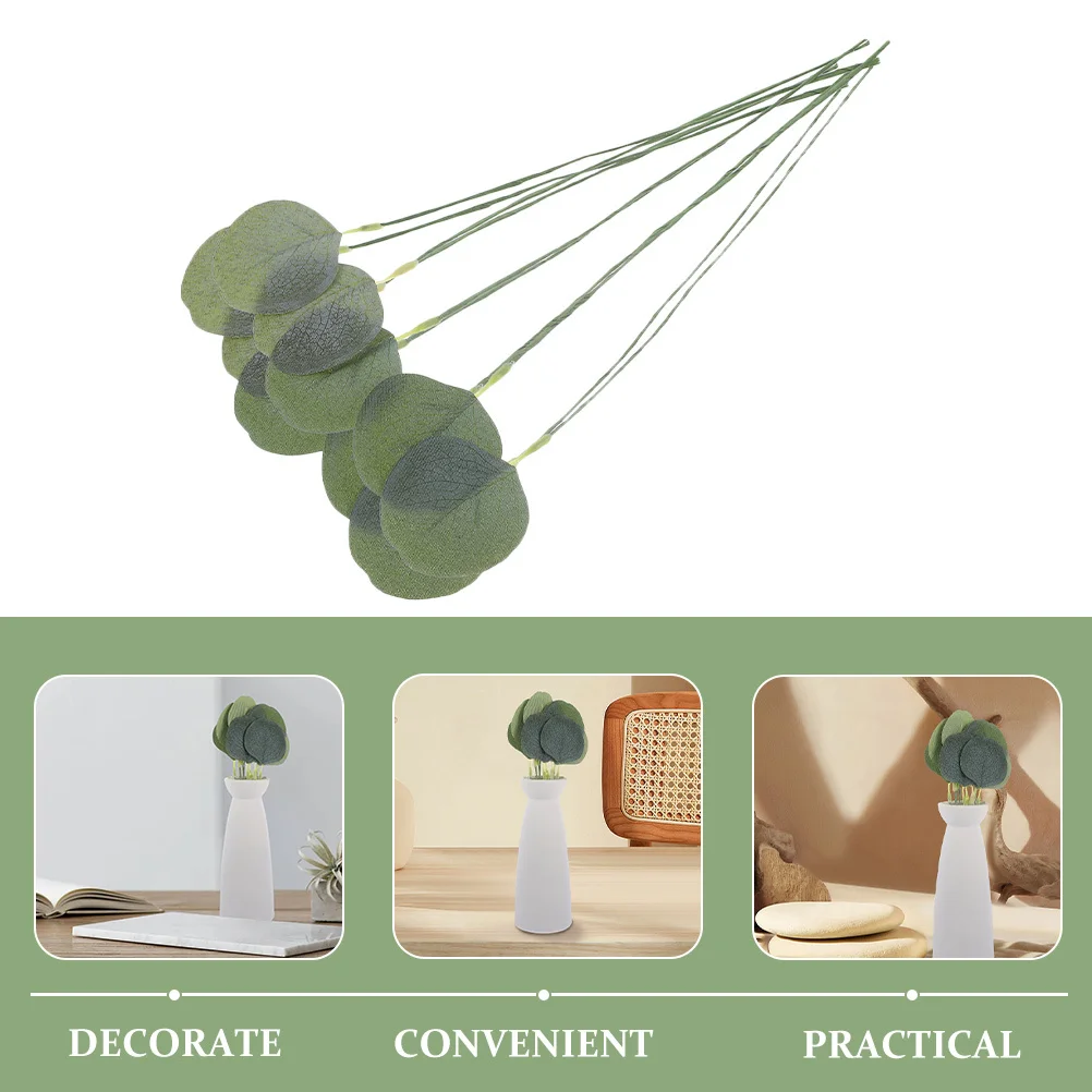 20pcs Faux Eucalyptus Stems Artificial Greenery Picks For Floral Arrangements Diy Craft Decor Simulation Plant Stem Xmas Tree
20pcs Faux Eucalyptus Stems Artificial Greenery Picks For Floral Arrangements Diy Craft Decor Simulation Plant Stem Xmas Tree