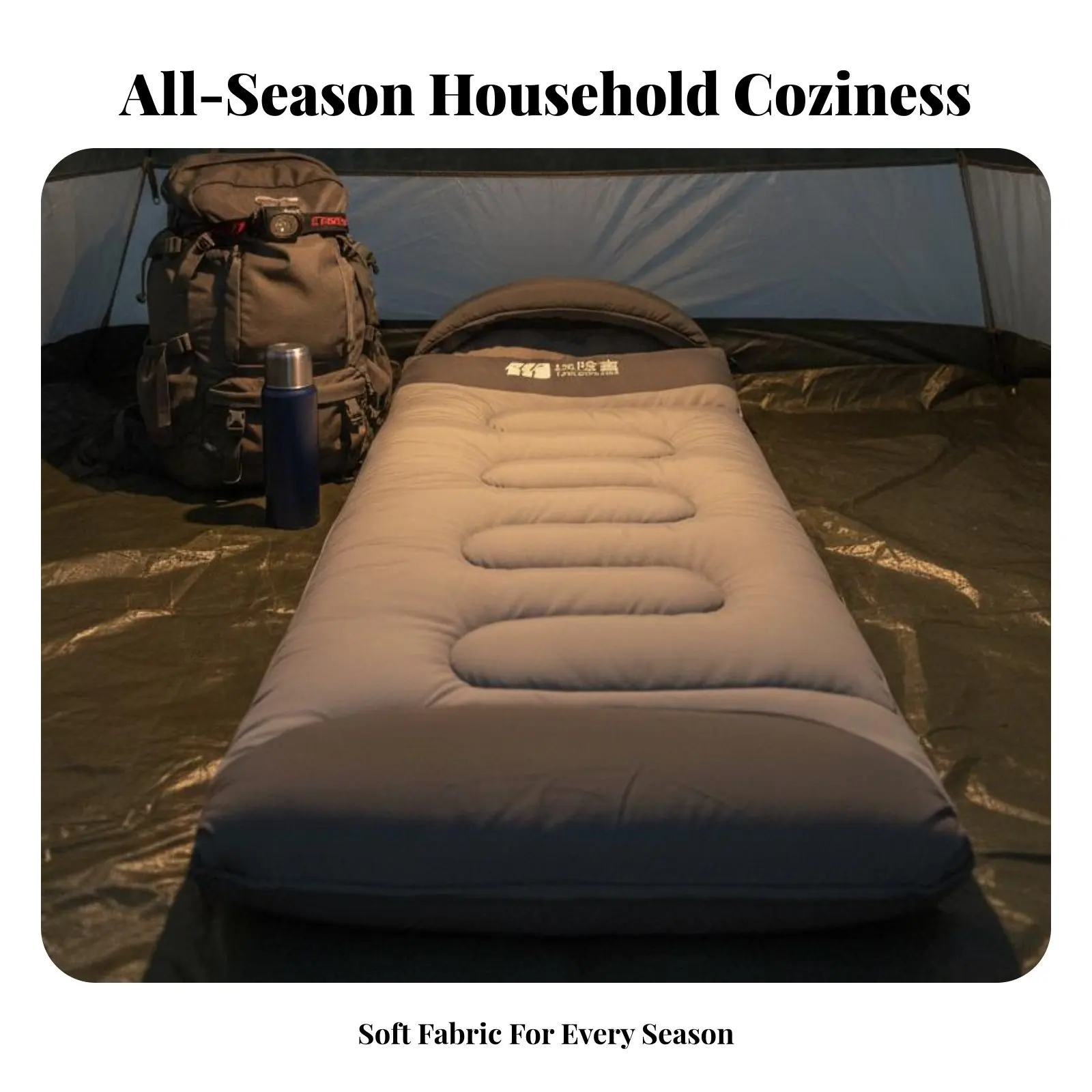 Transformable Sleeping Bag Two-wayUse Design Outdoor Equipment All-Season Space-Saving for Office Workers, Travelers, Camping
Transformable Sleeping Bag Two-wayUse Design Outdoor Equipment All-Season Space-Saving for Office Workers, Travelers, Camping