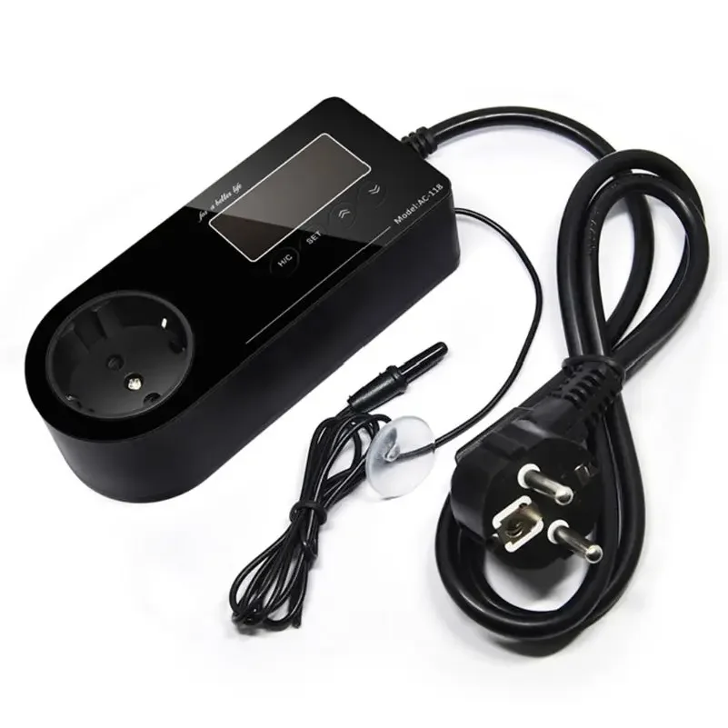 Intelligent Digital Thermostat EU Plug Temperature Regulator Aquarium Reptile
Intelligent Digital Thermostat EU Plug Temperature Regulator Aquarium Reptile