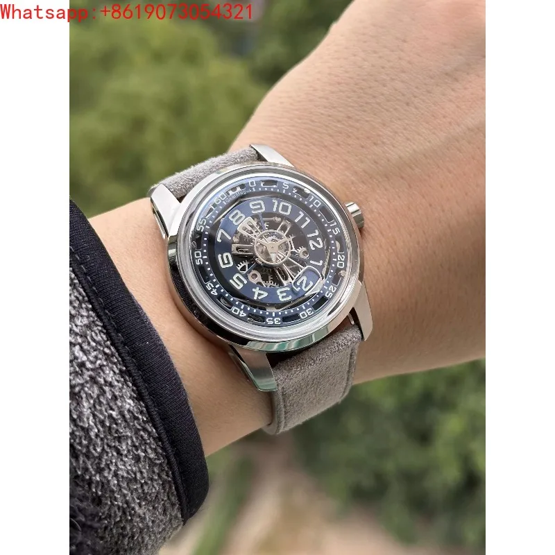 The Great Qin Empire's new MS02.1 big retrograde pointer follow-up mechanical watch
The Great Qin Empire's new MS02.1 big retrograde pointer follow-up mechanical watch