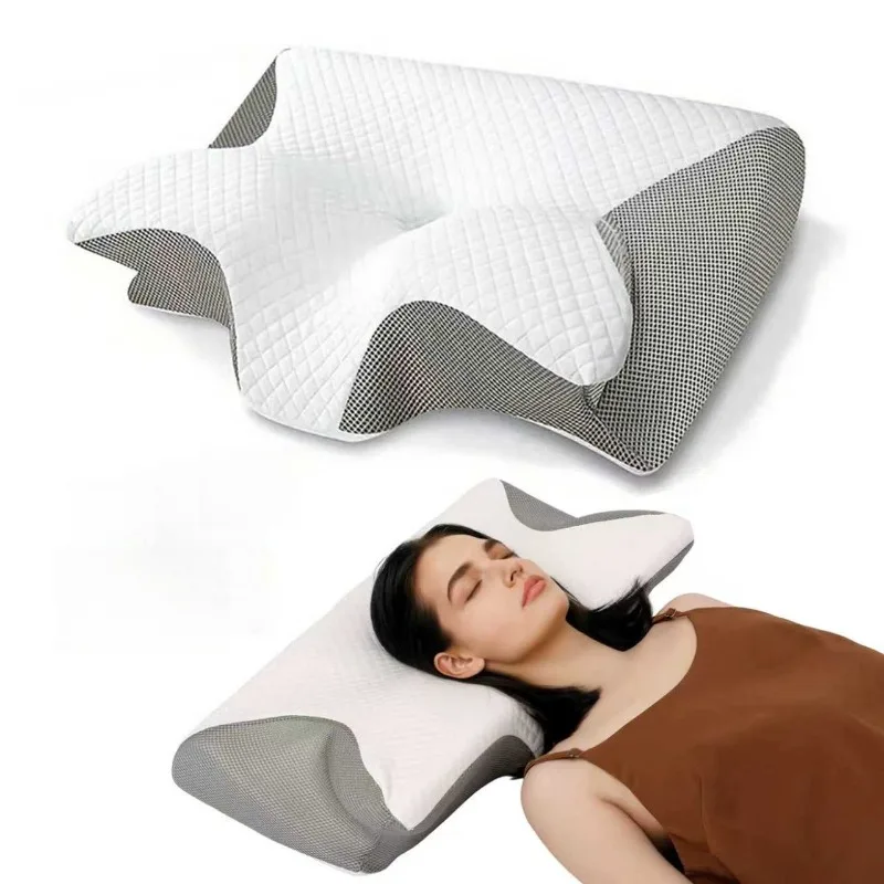 New Cervical Spine Pillow Memory Pillow Pillow Core Pillow Pillow Protection Rebound Horn Butterfly Sleep Pillow
New Cervical Spine Pillow Memory Pillow Pillow Core Pillow Pillow Protection Rebound Horn Butterfly Sleep Pillow