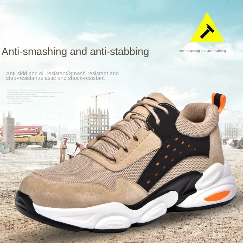 Breathable Flying Woven Four Seasons Anti-smashing and Anti-piercing Site Safety Shoes Are Issued One By One
Breathable Flying Woven Four Seasons Anti-smashing and Anti-piercing Site Safety Shoes Are Issued One By One